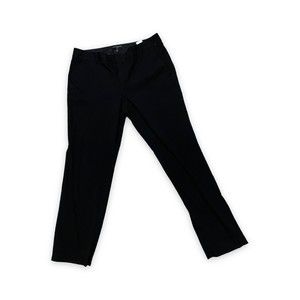 Banana Republic Sloan Fit Women's Pants Size 8 flat front  black-Pre-owned